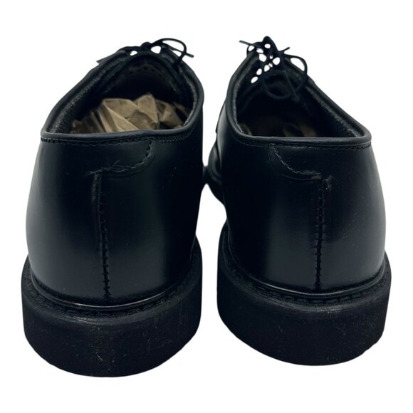 Bates Lites Black Leather Oxford Men 8.5D Black Military E00932 Dress NIB - Picture 10 of 16